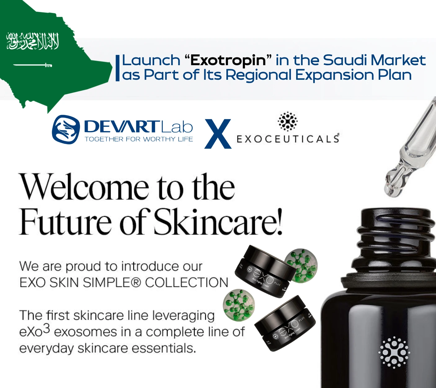 DEVARTLab Set to Launch “Exotropin” in the Saudi Market as Part of Its Regional Expansion Plan